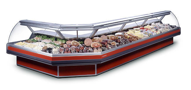 Designed for presenting and selling meat, cold meats and salami, dairy products and gastronomic specialties, DURBAN has a good display surface and is ideal for positioning in superettes and specialized stores.